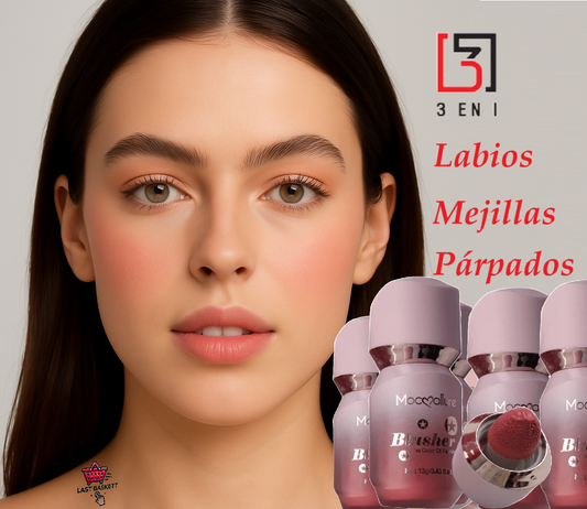 Rubor Liquido MOCMALLURE - 3 Unidades